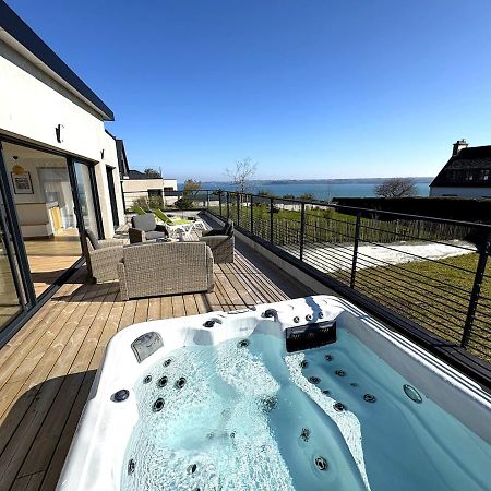 Villa Armor Vue Mer Et Spa Carantec Esterno foto
